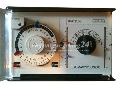 Gar Schaltuhr Landis & Gyr L&G Siemens Sigmagyr Brötje AUZ weiß 2 J 20€ Inz. 