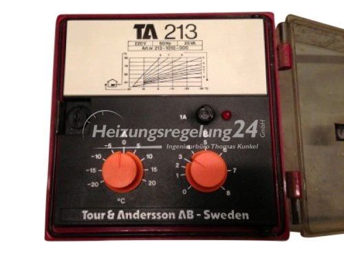 Tour & Andersson TA 213 Steuerung Regelung