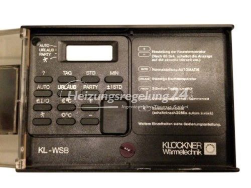 Klöckner KL-WSB heating controller