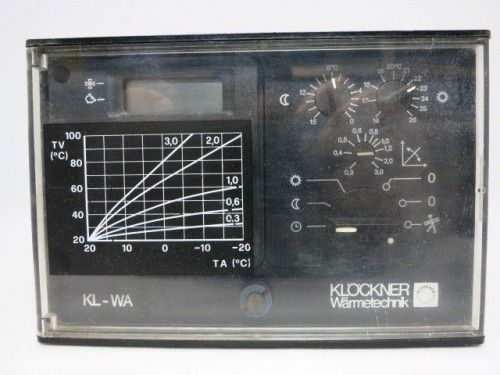 Klöckner KL-WA heating controller