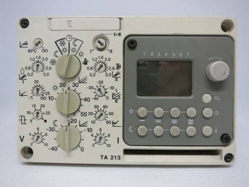 Junkers TA213 E TA 213 E heating controller