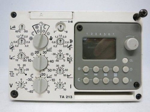 Junkers TA213 A TA 213 A heating controller