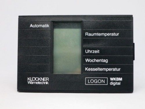 Klöckner Logon WKBM digital one level heating controller