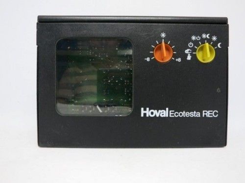 Hoval Elesta Ecotesta REC heating controller with warm water without timer