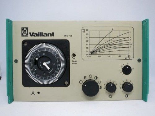 Vaillant VRC-CB heating controller green gray