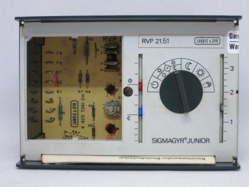 Landis & Gyr SIGMAGYR JUNIOR RVP 21.51 heating controller without timer