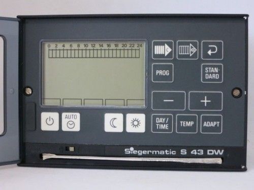 Siegermatic S 43 DW heating controller