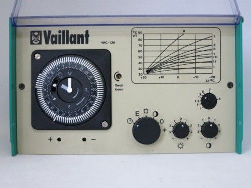 Vaillant VRC-CM heating controller green gray