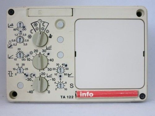 Junkers TA122E TA 122E TA 122 E heating controller without timer