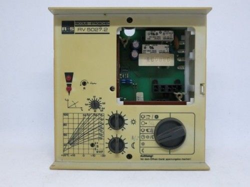 Riccius + Stroschen R+S RV 5027.2 heating controller without timer