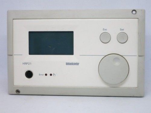 Kieback Peter HRP 21 heating controller